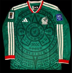 Mexico long sleeve World Cup jerseys