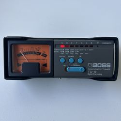 Boss Chromatic Tuner TU-12 Digital Processing Guitar Bass