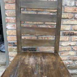 World Market  • Solid Wood Chair •  Ideas Below