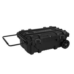 Husky 23 in. Black Heavy Duty Medium Rolling Toolbox with Keyed Lock