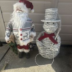 Santa And Snowman $50 For Both