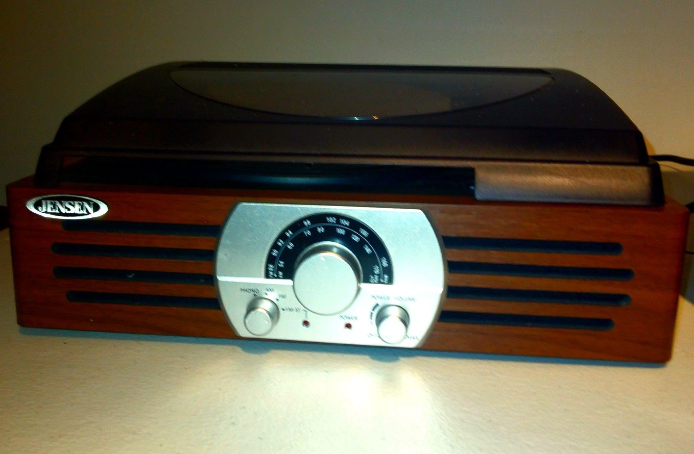 Jensen Record Player