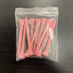 Anti Social Social Club Pink Golf tees