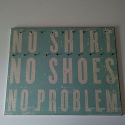 Decorative Sign or Jewelry Wall Hanger