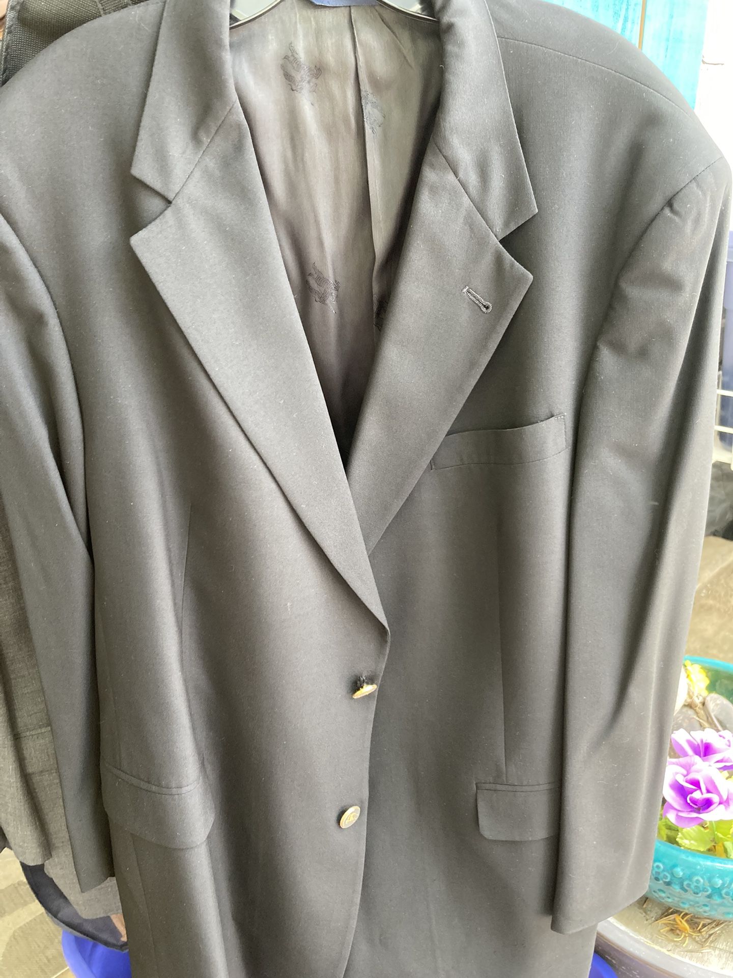 $25- Burberry Blazer Dark Navy Blue