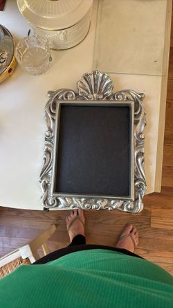 Pewter 8x10 Frame With Glass 