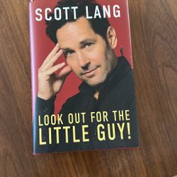 Scott Lang Marvel Avengers Hard Cover Book