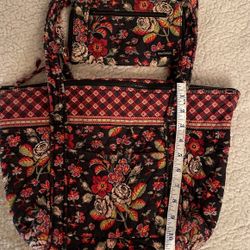 Vera Bradley Matching pocketbook and wallet 