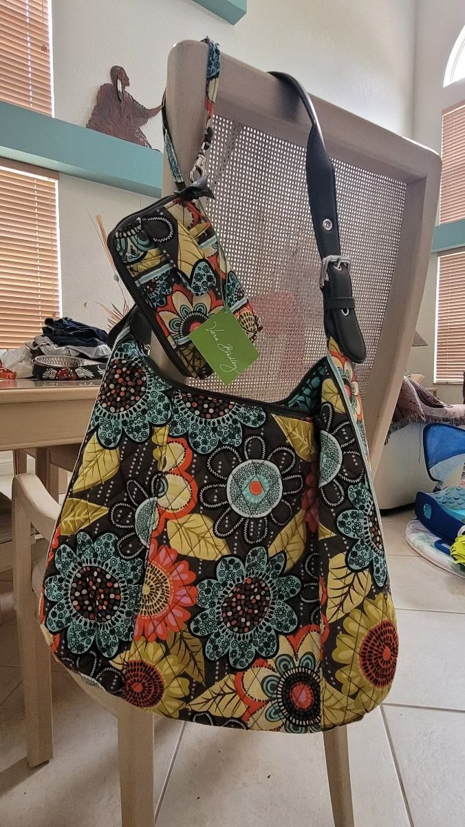 Vera Bradley Hobo bag Purse And Wallet Set