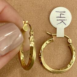 14k Gold Earrings