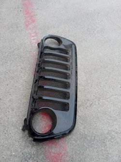 JL WRANGLER BLACK GRILLE