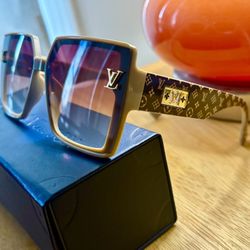 Designer Acetate Monogram Multicolor Unisex Sunglasses Z2709W New with Case