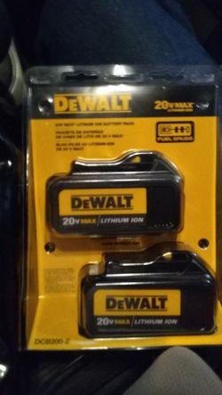 DeWalt 20 V Lithium-Ion Batteries 3Ah