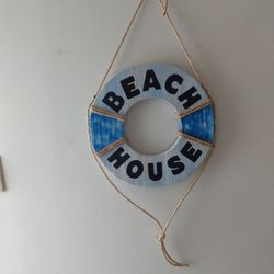 Wall Hanging Life Preserver.