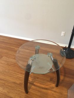 Glass table