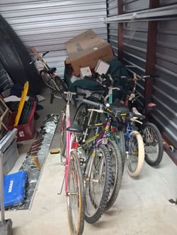 Bikes. Bikes and more bikes