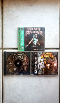 Tomb Raider 1 2 Chronicles Playstation