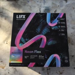 LIFX Outdoor Neon Flex 16 ft LED Rope Light - 85W - Lifx Supercolor 5X Brighter
