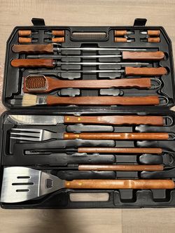 18pc Barbeque grill set