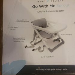 New Baby Delight Go With Me Deluxe Portable Booster 