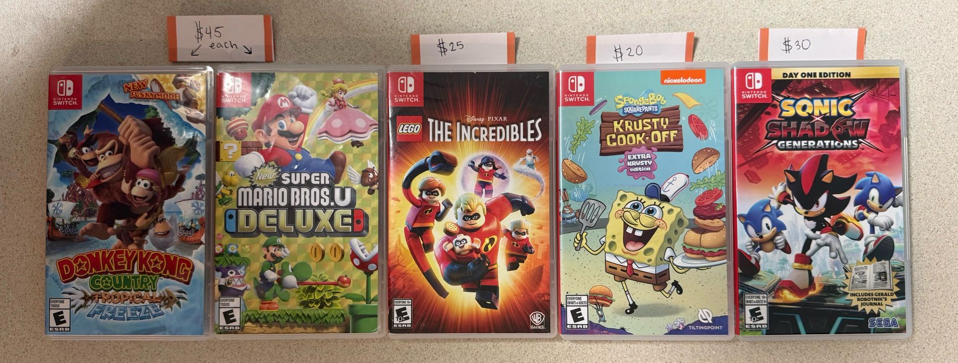 Nintendo Switch Games