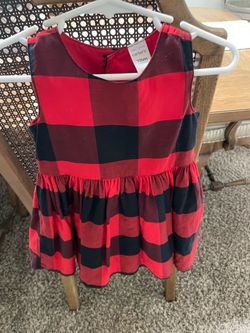 Carter's Buffalo Plaid Baby Dress 18M