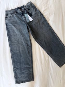 Rag & Bone Gray Washed Denim Jeans NWT
