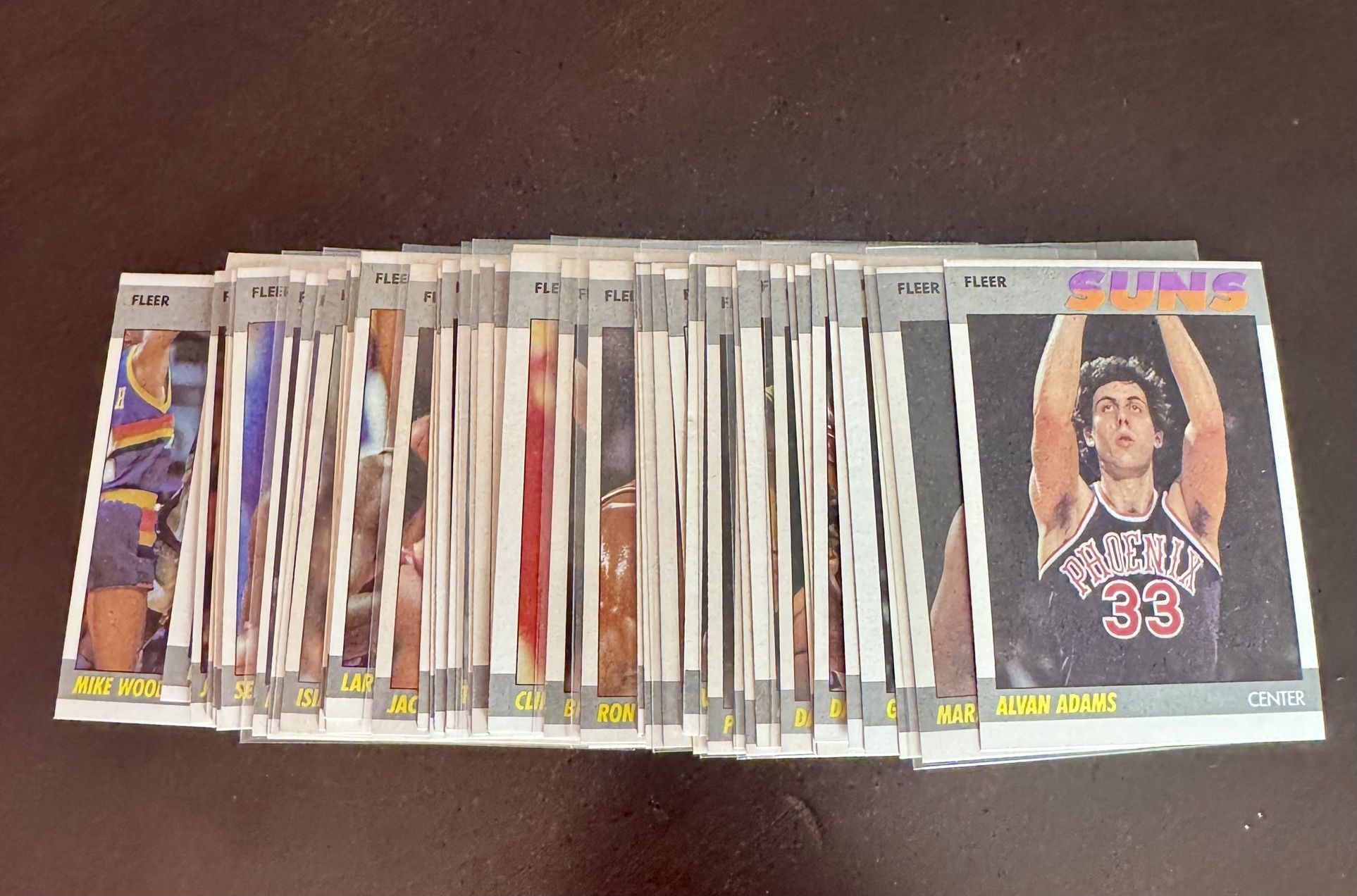 1987-88 Fleer Basketball - 50 Card Lot - Stars/Rookies - No Duplicates