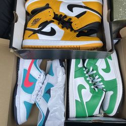 Jordan 1s/dunk Low 