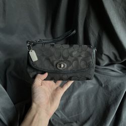 Lightly Used Coach Signature Wristlet
