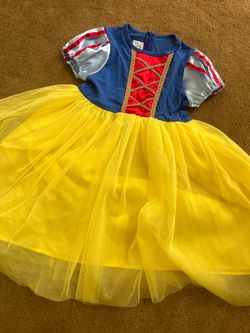 Snow white girl dress costume