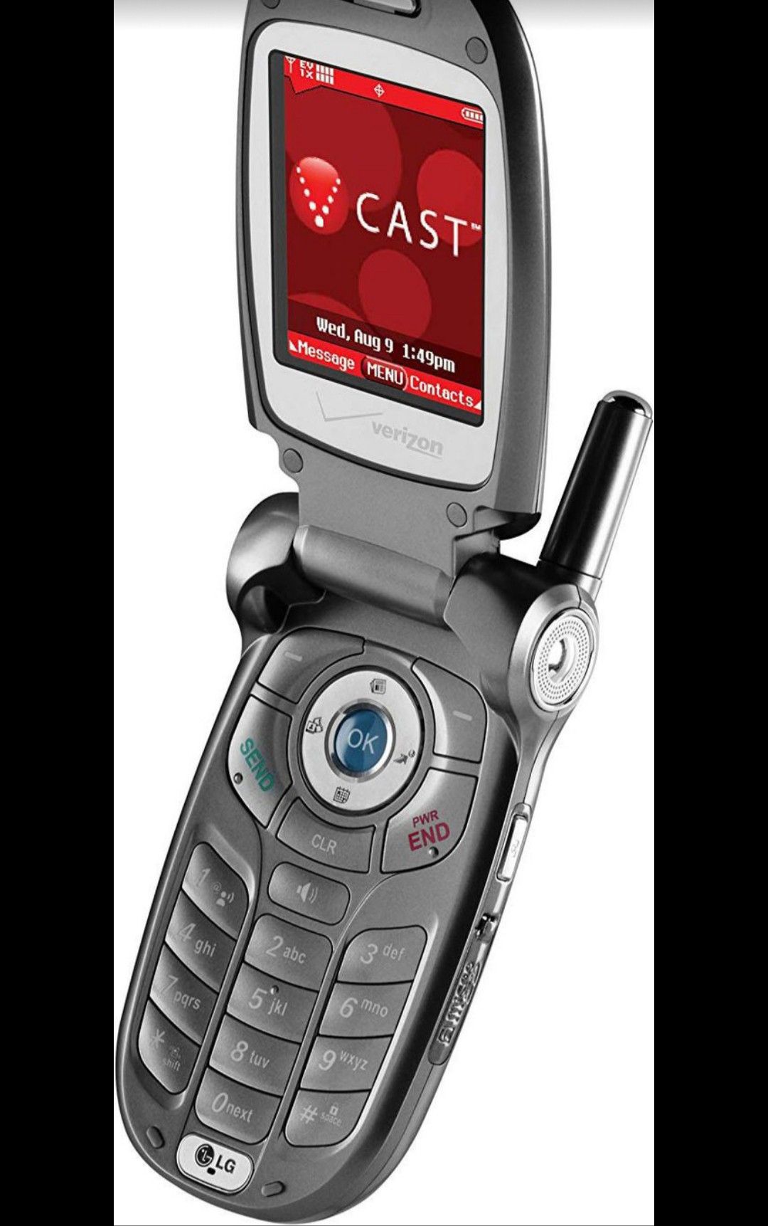 CELL PHONE LG VX8300 Great Condition MP3 3G Camera CDMA Flip Cell Phone