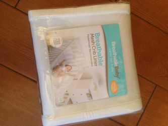 Breathable Mesh Crib Liner 👶 Pediatrician Recommended