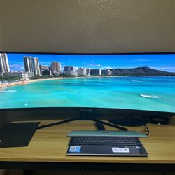 49” Curved Computer Monitor 