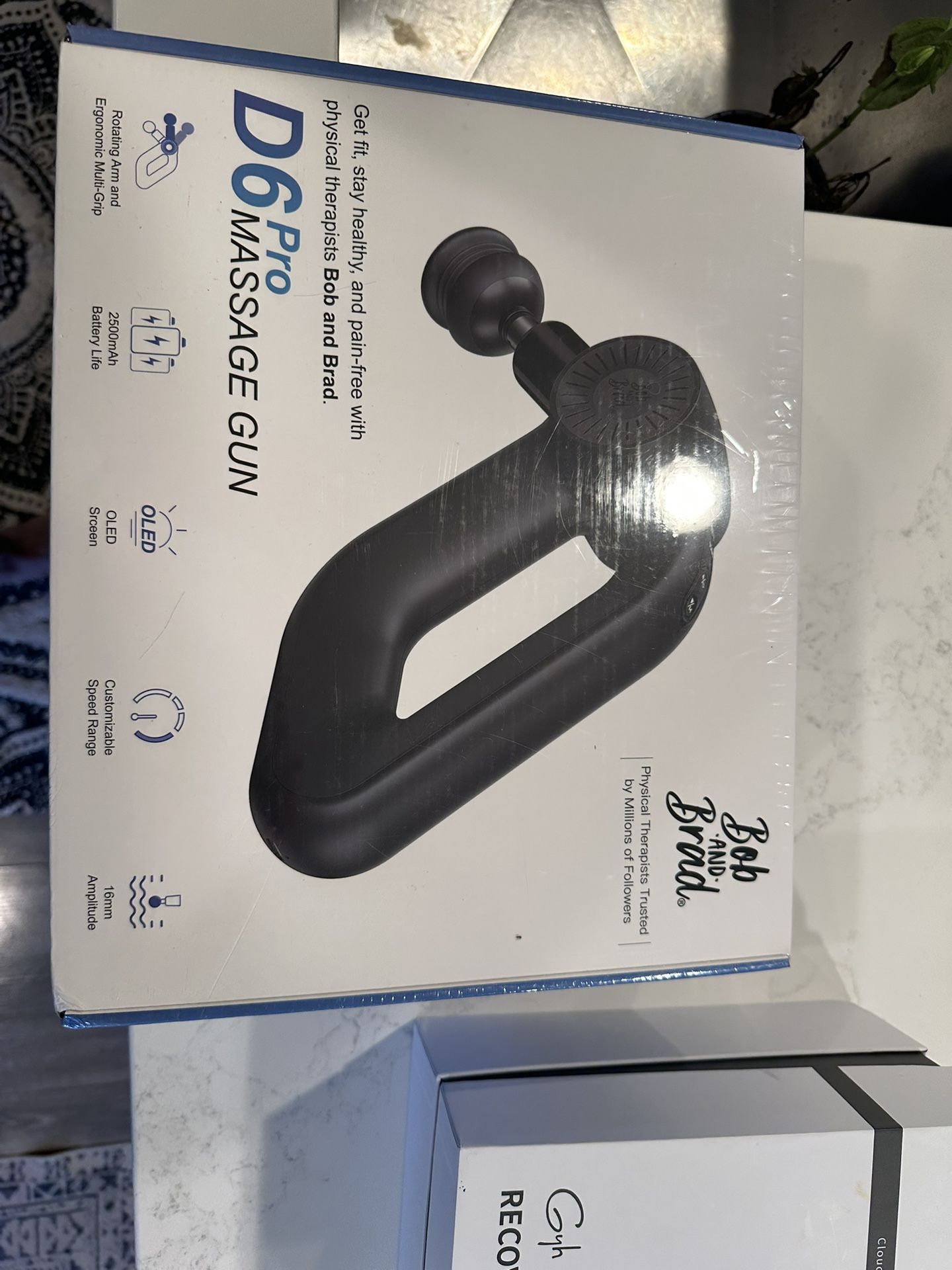 ✅ NEW Bob and Brad D6 Pro Massage Gun - Sealed!