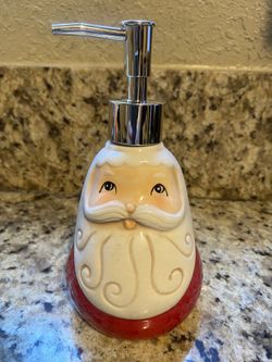 Johanna Parker Santa Soap Pump