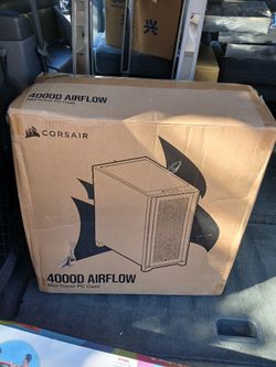 Corsair 4000d In White Color In Stock