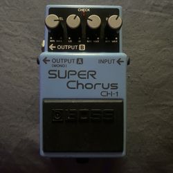 Super Chorus CH-1 Guitar Pedal