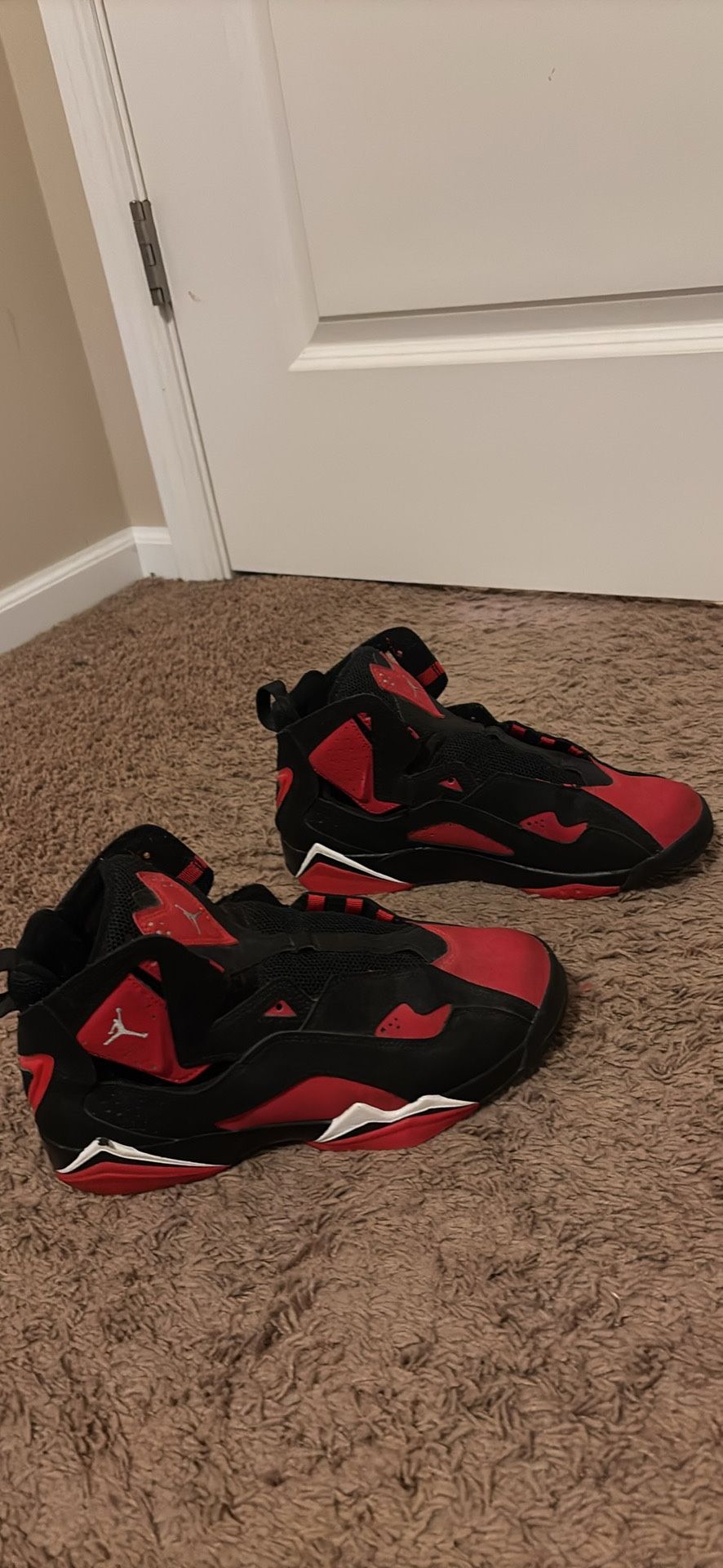 Retro Jordan’s Red And Black