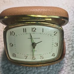 Alarm Clock In A Travel Case To Go