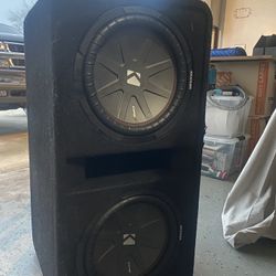 Kicker 12” Subwoofers