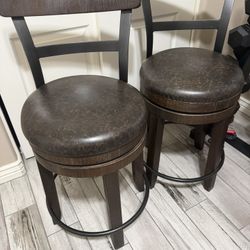 Sett Of Bar Stools 