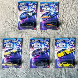 Complete Hot Wheels Fast N Furious Tokyo Drift Set