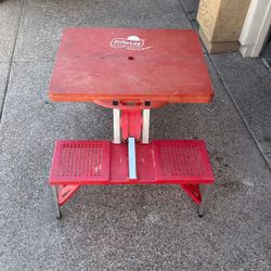 Vintage Frito Lay Fold Up Camping Table