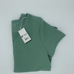 Women’s Petite Fig Scrub Top 