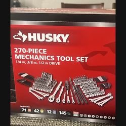 270 Pieces Husky Mechanical Tool Set