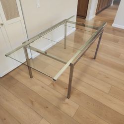 NICE FREE Dining Table Modern Glass