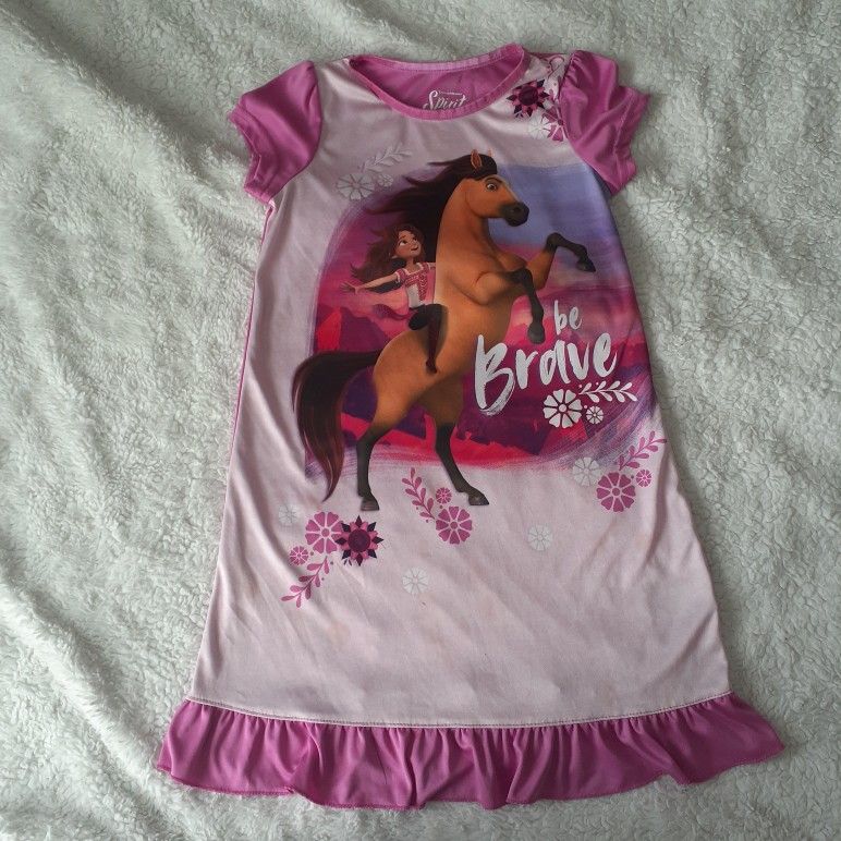 Girl's Pink Nightgown Size 8