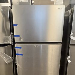 Mora Top Freezer Refrigerator (Stainless Steel) | ($0 Down) | Warranty Included 