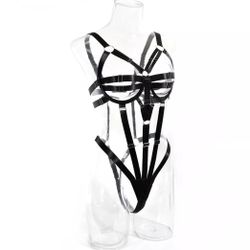 One Piece Bandage Bodysuit 